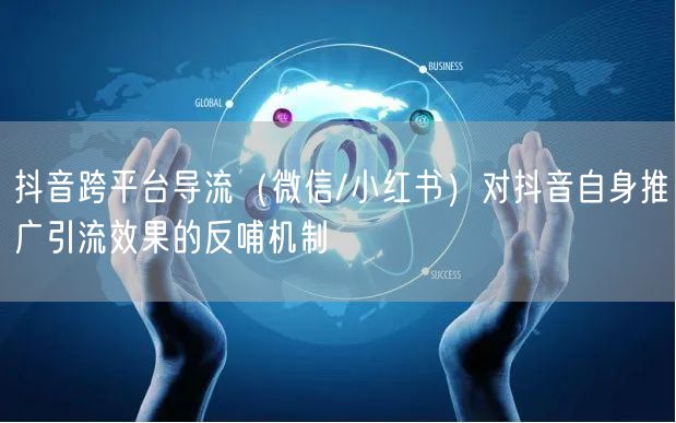 抖音跨平台导流（微信/小红书）对抖音自身推广引流效果的反哺机制